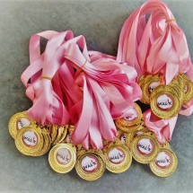Μετάλλια αθλητών για την διοργάνωση Ladies Walk